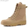 Stivali Stivali militari tattici forze speciali stivali militari da combattimento nel deserto stivali da trekking all'aperto scarpe alla caviglia scarpe antinfortunistiche da lavoro Z230803