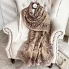 New Autumn and Winter Shawl with Office Nap Blanket Imitation Cashmere Scarf Printed Tassel Warm