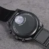 nieuwste stijl luxe designer horloge zonnestelsel plastic planeet horloge herenhorloges volwaardige quartz chronograaf 42 mm nylon horloge geen doos