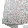 Strumenti Artigianali Perle Bianche Farfalle In Pelle Glitter Grossa Fiori Stampati Fogli In Vinile Sintetico Per Archi Fai Da Te 21X29Cm Q672 230105 Dhmxs