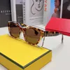 Nouveau designer de luxe 2023 nouveau F-home net rouge même boîte lunettes de soleil de mode FE40034 lunettes de soleil œil de chat personnalisées
