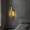 Wall Lamps Modern Style Marble Frosting Led Applique Bed Head Lamp Swing Arm Light Long Sconces Smart Reading