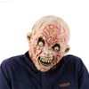 Máscaras de festa de Halloween Máscara de zumbi assustador Diabo Horror Máscara sangrenta Cabeça cheia Máscara de látex realista Adulto Decoração de festa Adereços L230803