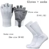 Sports Gloves Rower Sockins Sockin Halffinger Rower Men Aero Bike Guantes Ciclismo 230802