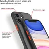 Matte Smooth Back Cover Phone Cases For Iphone 15 14 Plus 13 12 11 Pro Max Translucent Bumper Hard PC Full Body Protection XsMax Xr Xs X 7 8 Plus Phone Case