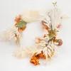 Fleurs décoratives 2pcs bohème artificielle fleur de soleil grenade fruit feuille d'eucalyptus roseau herbe mixte arc de mariage floral butin