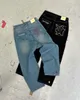 Jeans masculinos Y2K carta masculina impressa jeans moda hip-hop tendência reta calças casuais amantes soltos rua americana retro calças ins 230815