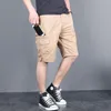 Shorts pour hommes été 2023 hommes décontracté mode Cargo mâle armée Workoutshort coton grande poche pantalon court 5XL