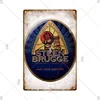 Bière Marque Vintage Tin Sign Célèbre Bière En Métal Signe Décoratif Plaque Murale Rétro En Métal Affiche Pour Garage Man Cave Bar Pub Home Club Personnalisé Mur Décor 30X20CM w01