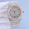 Audemar Pigeut Watch Mechanical AP Automatisk Full Diamond Movement Mens 42mm Watch Waterproof Fashion Business Wristwatches Montre Luxury