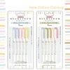 마커 510pcs 일본 Zebra Wkt7 Mildliner Double Tip Highlighters Colors Highlighter Pastel 230803