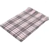 Écharpes Cachemire Soie Vérifier Plaid Écharpe Wrap Oblong Châle Chaud Mode Long Épais Hijab Top Qualité Tartan Couverture Automne Hiver Rose