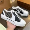 Designer Sneakers Vintage Check Chaussures Hommes Femmes Baskets Check Lace-up Platform Coton Sneaker Plaid Canvas Trainer Avec Box