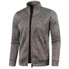 Men's Sweaters Winter Fleece Ticker Sweater Coat Alf Zipper Turtleneck Warm Pullover Quality Male Slim Knitted Wool 4XL