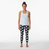 Active Pants Pastel Pumpkins Leggings Yoga Women's Fitness Golf Wear