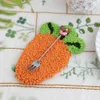 Chinese Style Products Punch Embroidery Material DIY Beginners Needlework Wool Punch Needle Poke Embroidery Coaster Sewing Accessory