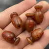 Pierres précieuses en vrac 13 22mm tibétain vieux vase en agate Dzi perles pour la fabrication de bijoux bracelet à bricoler soi-même collier à breloques pendentif accessoires Fengshui