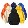 Sudaderas con Capucha para Hombre Haruku de Manga Larga sólidas Sudaderas con Capucha para Hombre Blusa con Capucha Tops Chaqueta Bolsillos Informales Deportes Lisos