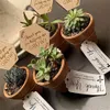 Thank You for Helping Me Grow Succulent Tags Teacher Appreciation Gifts Wooden Plant Stakes Labels for Thanksgiving KDJK2305