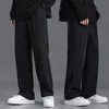 Kvinnor byxor capris herrar y2k svarta koreanska kläder raka byxor avslappnade breda beskärda byxor streetwear kostymer byxor overall sweatpants för man 230802