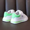 Sportschoenen Kinderen Meisjes Jongens Sport Antislip Zachte Bodem Kids Baby Sneaker Casual Platte Sneakers Wit Peuter Kid