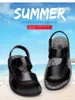 Sandalias TAFN Verano Zapatos de playa de doble uso Moda Suela gruesa Casual Cómodos Hombres