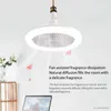 Electric Fans Ceiling Fan with Lamp Converter Base Cooling Fan Light Remote Control Home Chandeliers Speed Fan for Bedroom R230803