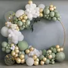 Andere Evenementen Feestartikelen Groene Ballon Garland Boog Kit Gelukkige Verjaardag Decoratie Baby Shower Jungle Wild One 1st 230802