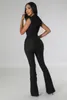 Women's Two Piece Pants Solid Hollow Pleated Set Crop Top And Wide Leg Suit 2023 Summer Fashion 2 Outfits Tracksuit