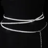 Other Fashion Accessories Waist Chain Fashion Thin Section Women's Chain Ladies Elegant Luxury Belly Dance Diamond Belt Bg-1296 230802