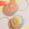 Chinese Style Products embroidery supplies Car embroidery diy borda diy craft kits for adults novice into the pendant keychain ball R230803