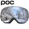 Occhiali da sci Occhiali da sci Uomo Donna Inverno Anti-appannamento Occhiali da sci da neve con maschera gratuita Doppi strati UV400 Occhiali da snowboard 230802