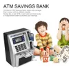 Nieuwigheid Games Elektronische Spaarpot Automatische Mini Safe Munten Cash Saving Spaarpot Wachtwoord Teller Code Key Lock Coin Bank ATM Kind Gift 230803