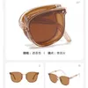 2023 designer sunglasses luxury folding sunglasses fashion driving Sunglasses holiday beach outdoor goggles 2 colors with box1