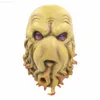 Party Masks Newest The Call of Cthulhu Mask Horror Monster Latex Mask Halloween Cosplay Costume for Adult L230803