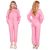 Women's Jumpsuits Role playing costume pink jumpsuit set cosplay Clothing