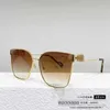 2023 New luxury designer sunglasses Double B Large Box Dark ins Red Sun Glasses BB0223S