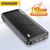 Chargeurs sans fil Essager PD 20W 10000mAh Power Bank Chargeur de batterie externe de charge portable 10000 mAh Powerbank pour iPhone Xiaomi mi PoverBank x0803