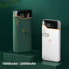 Kablosuz Şarj Cihazları 20000 MAH QI Kablosuz Şarj Cihazı İPhone 13 için 13 12 Samsung Xiaomi Poverbank 22.5W Hızlı Şarj Cihazı Harici Pil Powerbank X0803