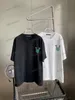 Xinxinbuy Men Designer Tee T Shirt 23SSパリグラフィティレター印刷