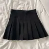 Vestidos de trabajo 2023, conjunto de moda para mujer, camiseta de manga corta bordada de verano, Falda plisada fina de cintura alta, informal, de dos piezas Y2K