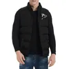 Hommes gilets sans manches veste hiver chaud fermeture éclair manteau automne col montant gilet décontracté gilet marque vêtements