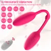 Vibratorer 10 frekvens vibrerande äggkegelboll boll fjärrkontroll gspot vaginal stimulator anal plugg rumpa erotiska sexleksaker för par 230802