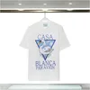 T-shirts pour hommes T-shirts pour hommes Designer Casablancas Man S T-shirts pour femmes avec des lettres imprimées à manches courtes Summer Casablanc Men Loose Tees Dhmpu