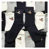 Sports Socks Men Fashion Street Cotton Socks Duckling Flying Little Duck Embroidery Japanese Brand Cartoon Embroid Human Made Sports Socks 230803