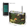 Andra husdjurstillbehör Bekväma Hunting Decoy Call Electronic Bird Caller Electric S er FM Radio Mp3 Player Remote Controller Kit 230802