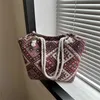 Sacs à bandoulière Style Ethnique Faux Style Petit Sac Carré 2023 Nouveau Une Épaule Sac À Main Populaire Mode Simple Tempérament Polyvalent Femmes Sacsstylishhandbagsstore