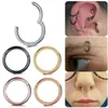 Labret Lip Piercing Jóias 10pcslot Articulado Septo Clicker Segmento Anel de Nariz Cartilagem de Orelha Corpo Helix Aro de Sobrancelha 230802