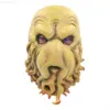 Party Masks Scary Octopus Monster Cthulhu Mask Halloween Cosplay Party Masks Great Old Ones Cthulhu Full Head Latex Mask L230803