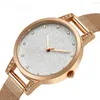 Orologi da polso Elegante orologio al quarzo da donna - movimento giapponese con cinturino in rete in acciaio inossidabile